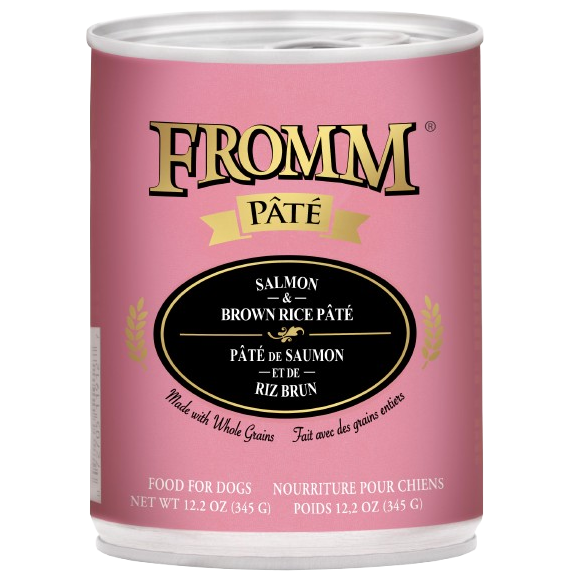 Fromm Salmon & Brown Rice Paté Food for Dogs