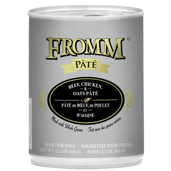 Fromm Beef, Chicken & Oats Paté Food for Dogs