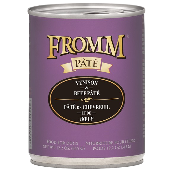 Fromm Gold Venison & Beef Pate Canned Dog Food