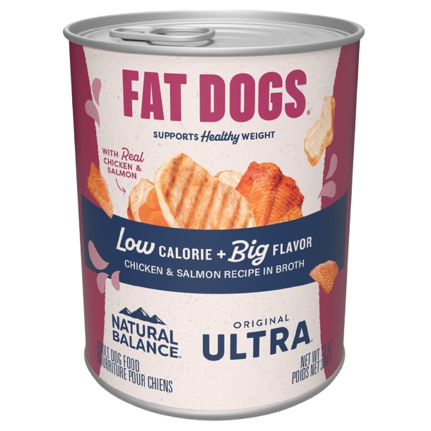 Natural Balance Fat Dogs Targeted Nutrition Chicken & Salmon Formula Wet Dog Food