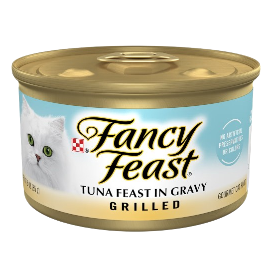 Fancy Feast Grilled Tuna Canned Cat Food - 3 oz, case of 24
