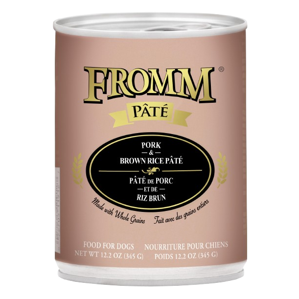 Fromm Pork & Brown Rice Paté Food for Dogs