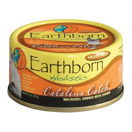 Earthborn Holistic Catalina Catch Grain Free Canned Cat Food - 5.5 oz, case of 24