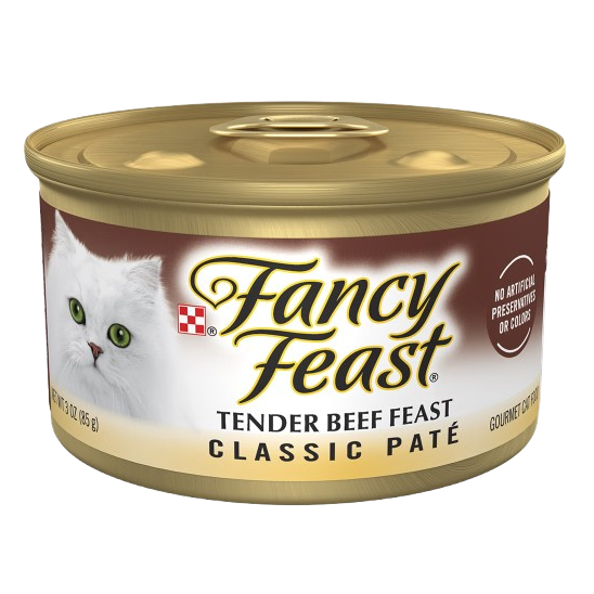 Fancy Feast Tender Beef Pate Canned Cat Food