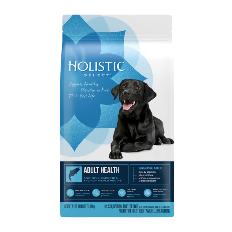 Holistic Select Natural Adult Health Anchovy, Sardine, and Salmon Meal Recipe Dry Dog Food
