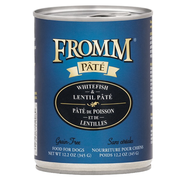 Fromm Whitefish & Lentil Paté Food for Dogs - 12.2 oz