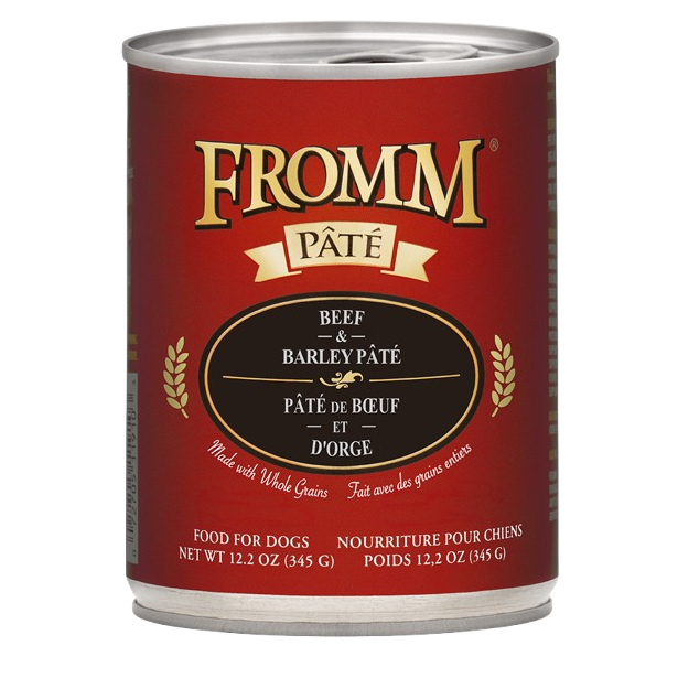 Fromm Beef & Barley Paté Food for Dogs - 12.2 oz