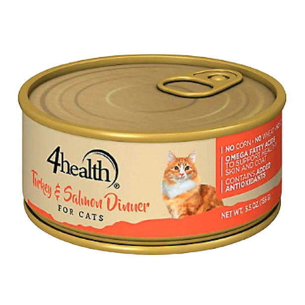 4health with Wholesome Grains Cat Turkey & Salmon Wet Cat Food 5.5 oz. Can - Default Title