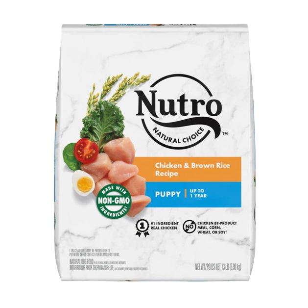 Nutro Wholesome Essentials Puppy Farm-Raised Chicken, Brown Rice & Sweet Potato Dry Dog Food