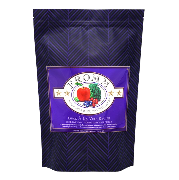Fromm Four Star Duck A La Veg Dry Dog Food - 26 lb