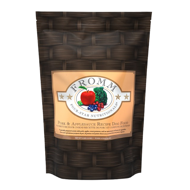 Fromm Four Star Pork & Apple Sauce Formula Dry Dog Food - 26 lb