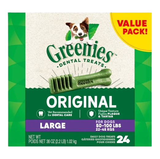 Greenies Large Original Dental Dog Chews