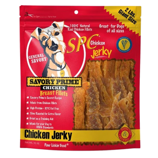Savory Prime Chicken and Sweet Potato Jerky Treat 8oz