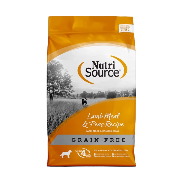 NutriSource Lamb Meal & Peas Formula Grain Free Dry Dog Food