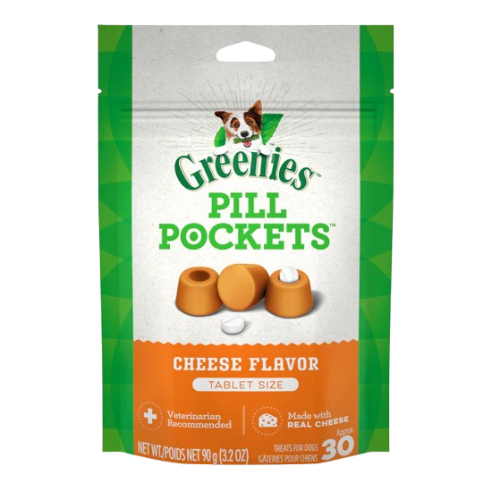 Greenies Pill Pockets Canine Cheese Flavor Dog Treats