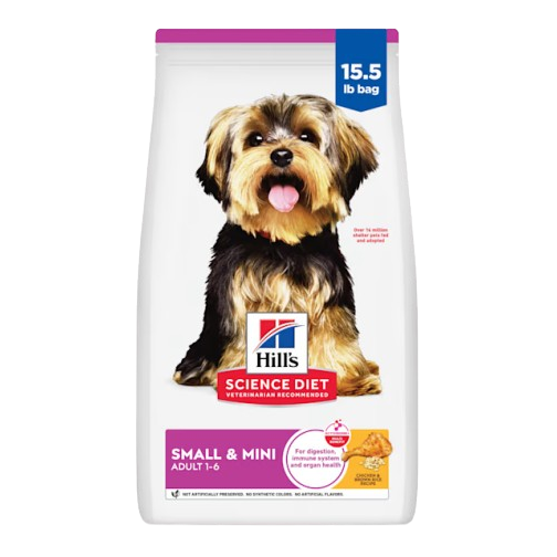 Hill's Science Diet Adult Small & Toy Breed Chicken Meal & Rice Dry Dog Food - 15.5 lb