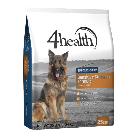 4health Special Care Sensitive Stomach Formula Adult Dry Dog Food, 25 lb.