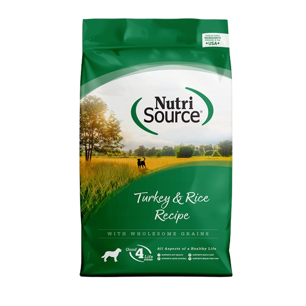 NutriSource Turkey & Rice Recipe Dry Dog Food - 5 lb