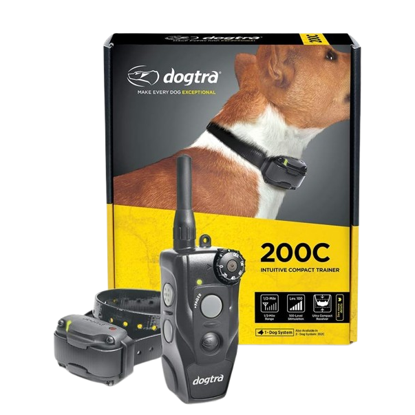 Dogtra 200C Waterproof ½-Mile One-Handed Operation Remote Training Dog E-Collar