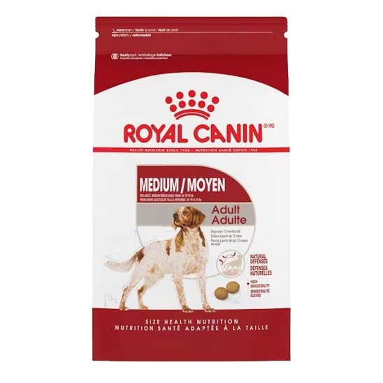 Royal Canin Size Health Nutrition Medium Adult Dry Dog Food - 30 lb