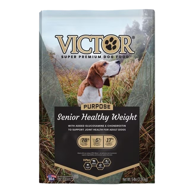 Victor Purpose Senior Healthy Weight Dry Dog Food, 5lb