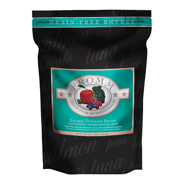 Fromm Four Star Grain Free Salmon Tunalini Dry Dog Food - 4 lb