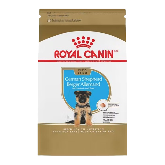Royal Canin Breed Health Nutrition German Shepherd Puppy Dry Dog Food - 30 lb