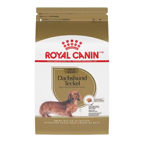 Royal Canin Breed Health Nutrition Dachshund Adult Dry Dog Food - 10 lb