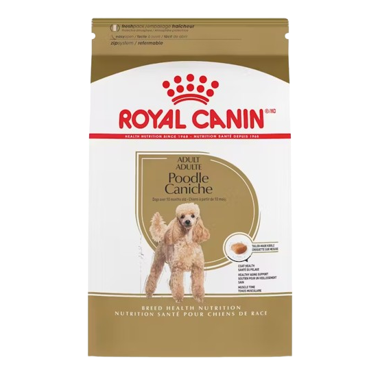Royal Canin Breed Health Nutrition Poodle Adult Dry Dog Food - 10 lb