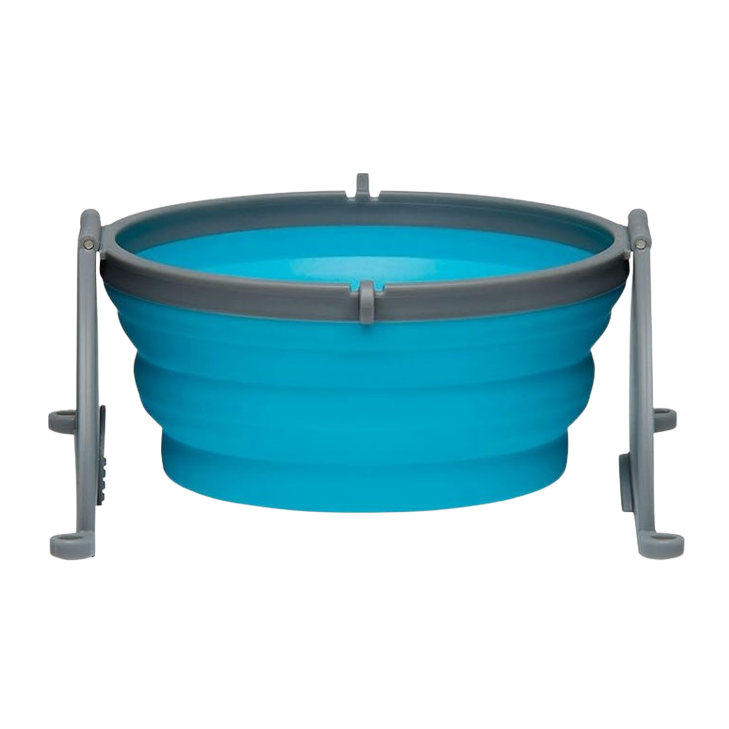 Loving Pets Blue Bella Travel Bowl