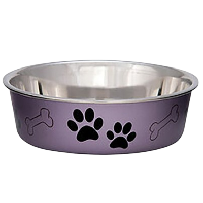 Loving Pets Grape Bella Bowl
