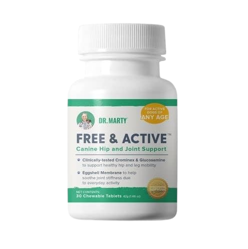 Dr. Marty Free & Active Dog Supplements