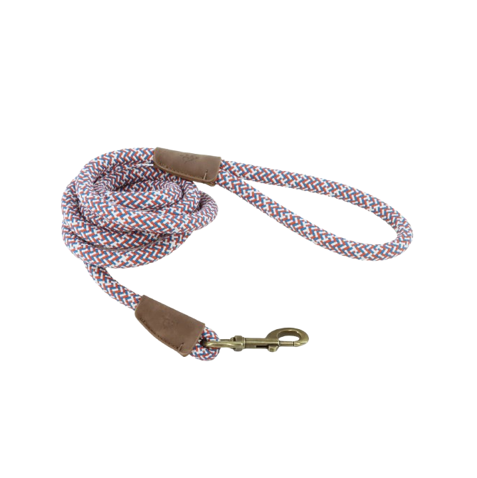 MuttNation Fueled by Miranda Lambert Rust Weave 6Ft Leash