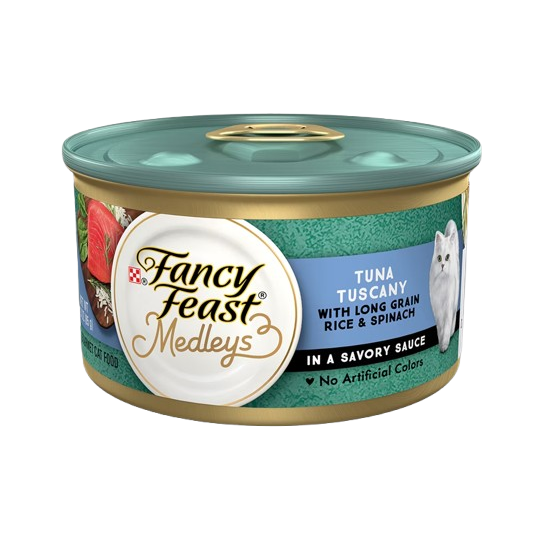 Fancy Feast Elegant Medleys Tuna Tuscany Canned Cat Food