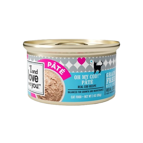 I and Love and You Oh My Cod Grain Free Recipe Canned Cat Food