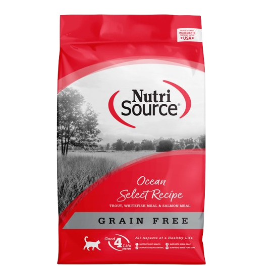 NutriSource Grain Free Ocean Select Entree Dry Cat Food - 6.6 lb