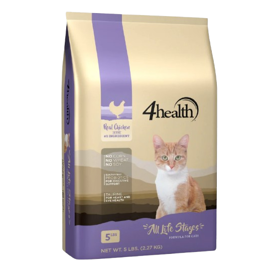 4health with Wholesome Grains All Life Stages Dry Cat Food - 5 lb