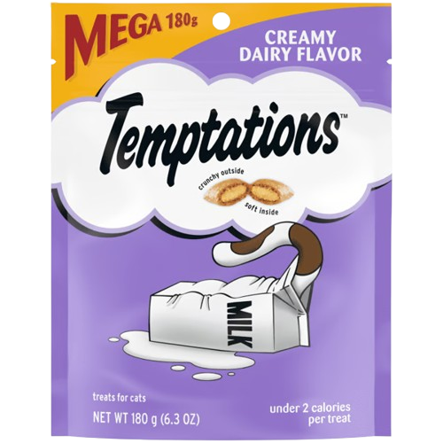 Temptations Creamy Dairy Flavor Cat Treats