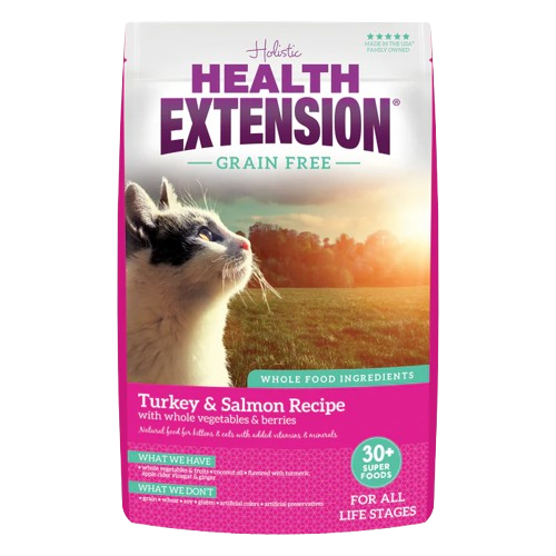 Health Extension Grain Free Salmon and Turkey Dry Cat Food