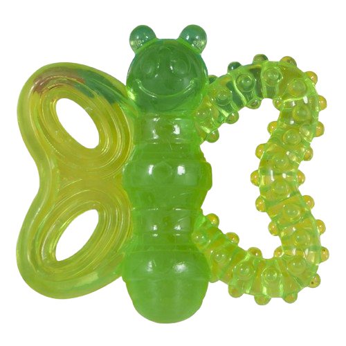 Petmate JW Pet Butterfly Teether Dog toy
