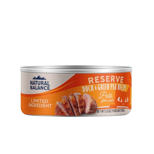Natural Balance L.I.D. Limited Ingredient Diets Duck & Green Pea Formula Canned Cat Food