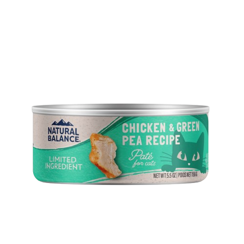 Natural Balance L.I.D. Limited Ingredient Diets Chicken & Green Pea Canned Cat Food