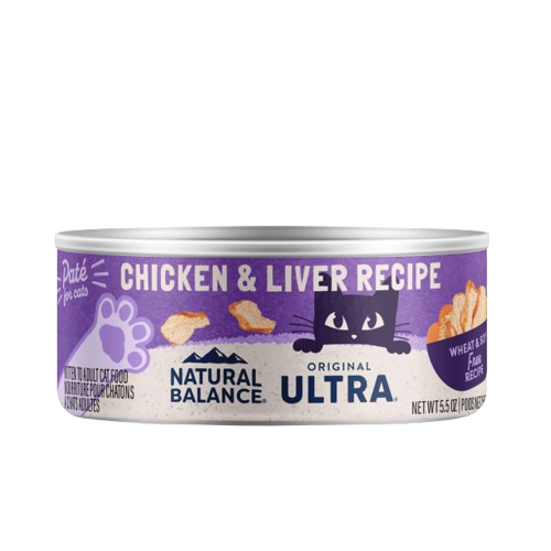 Natural Balance Chicken and Liver Pate Canned Cat Food