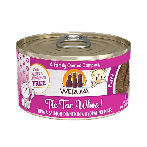 Weruva Classic Cat Pate Tic Tac Whoa! With Tuna & Salmon Canned Cat Food