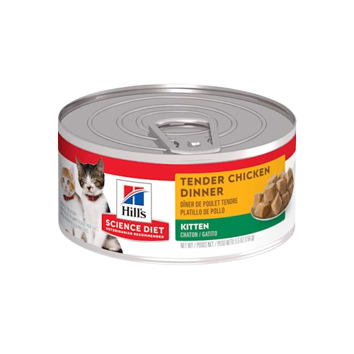 Hill's Science Diet Kitten Tender Chicken Dinner Canned Cat Food