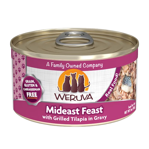 Weruva Mideast Feast With Grilled Tilapia Canned Cat Food