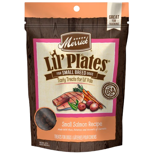 Merrick Lil' Plates Grain Free Small Salmon Dog Treats