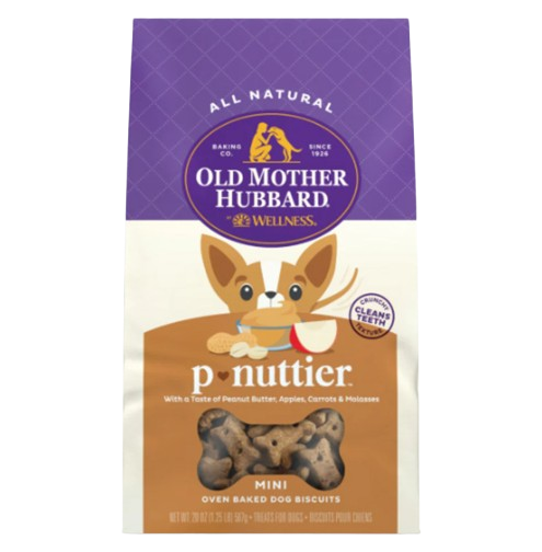 Old Mother Hubbard Crunchy Classic Natural P-Nuttier Dog Biscuits