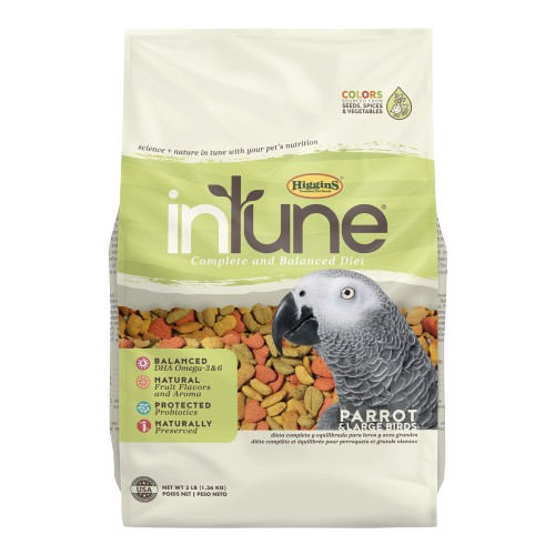 Higgins inTune Parrot Food