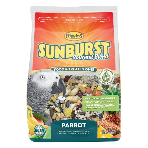 Higgins Sunburst Gourmet Blend Parrot Food